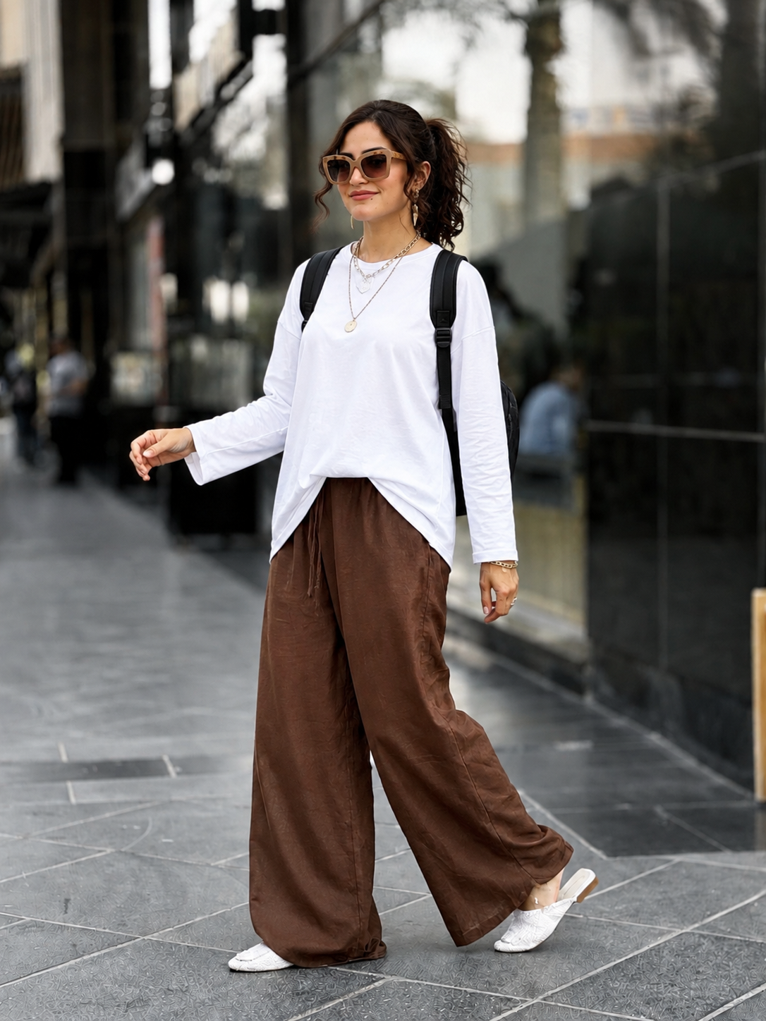 Linen Wide Leg Pants