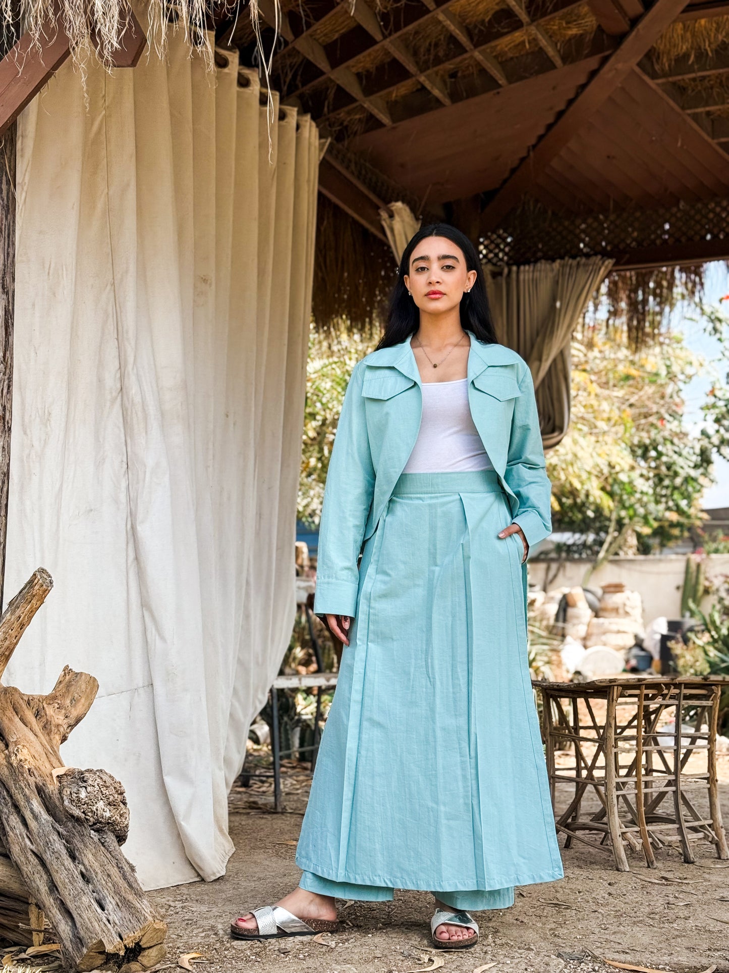 Layered Skirt Set