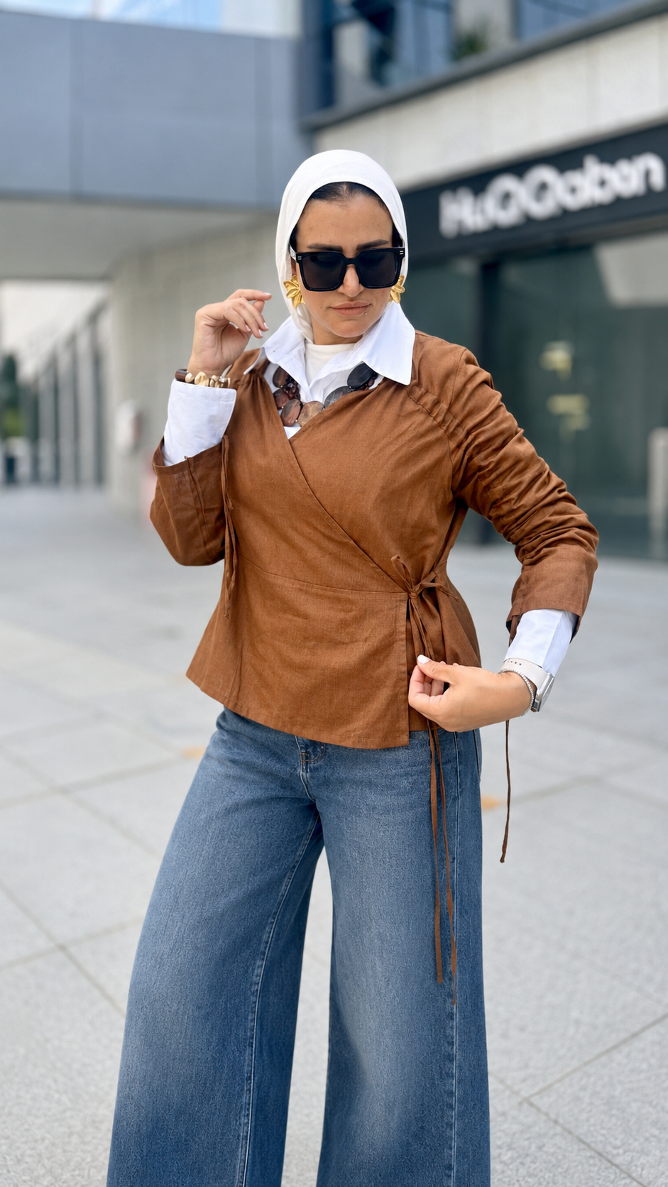 Fringe Linen Blouse