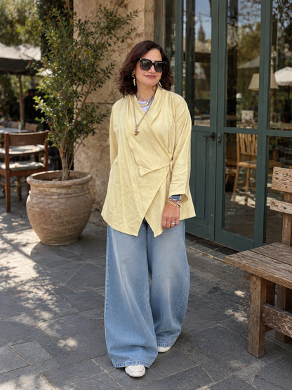 Wrapped Blouse  💛