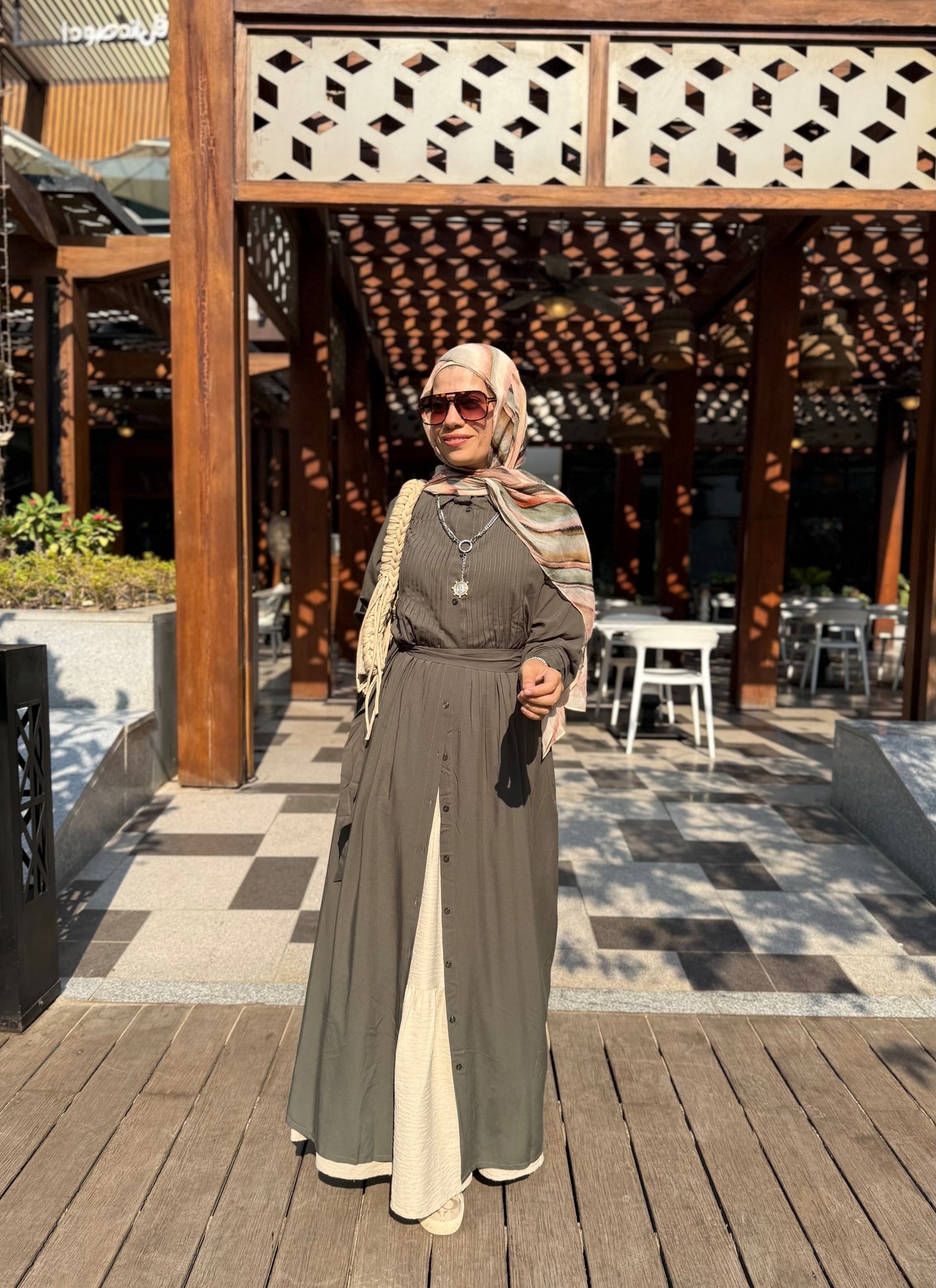 Pleated Dress