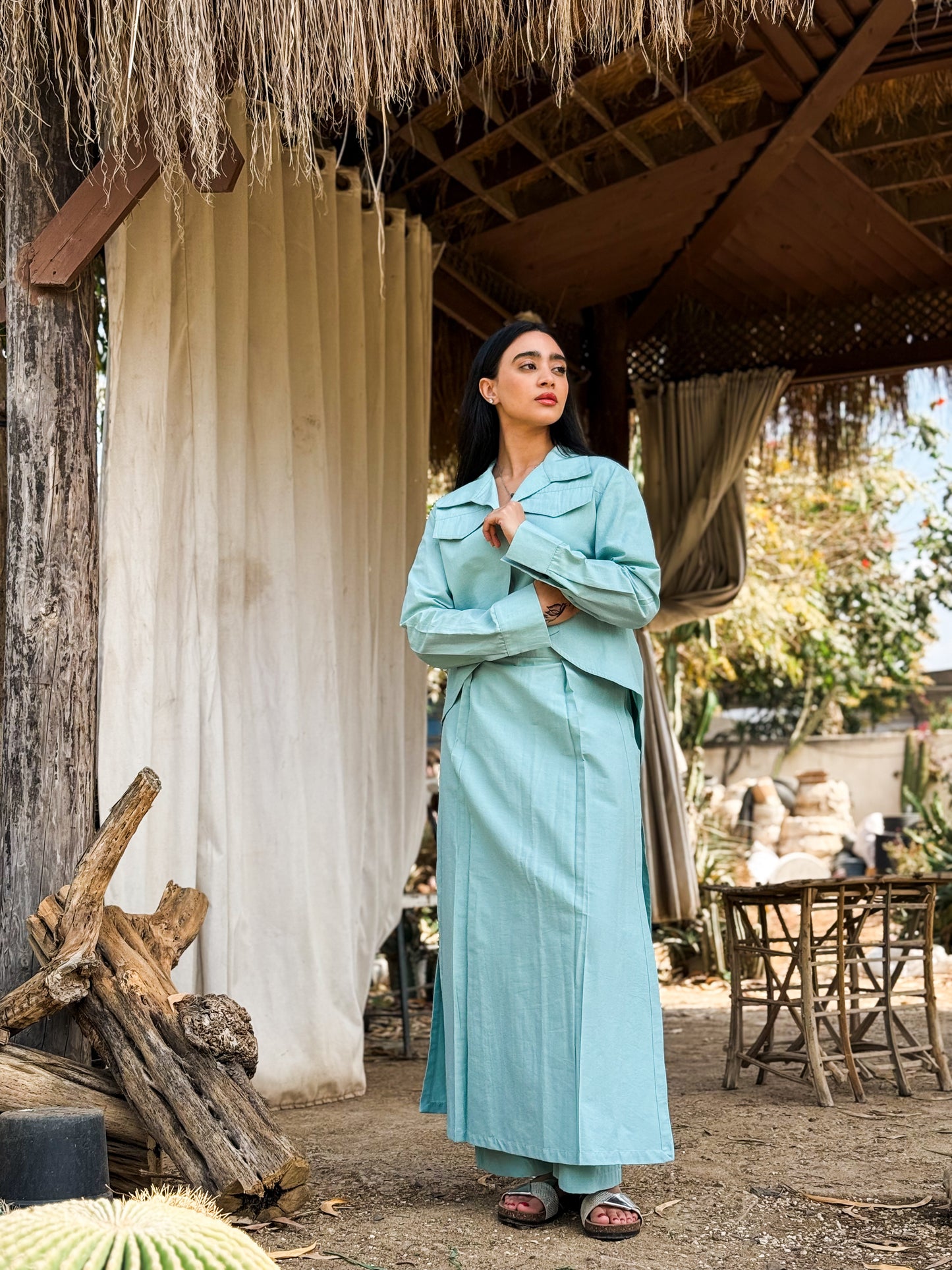 Layered Skirt Set