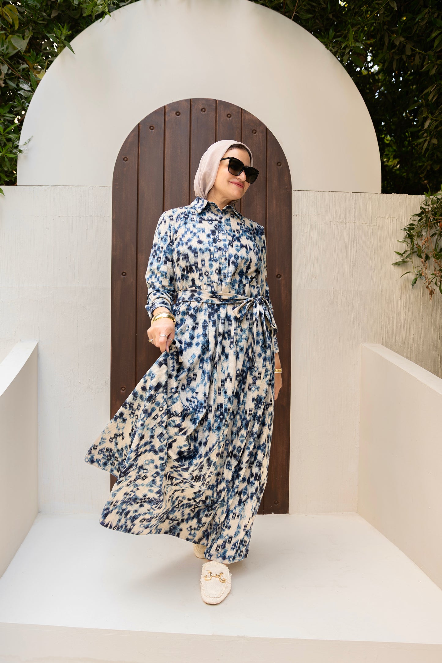 Azure Maxi Dress