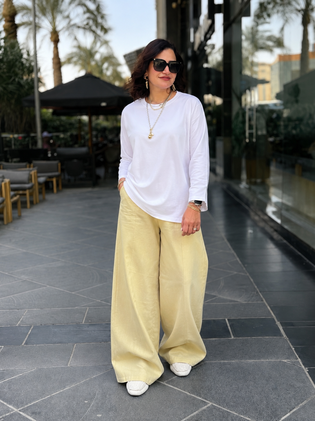 Linen Wide Leg Pants 🤍