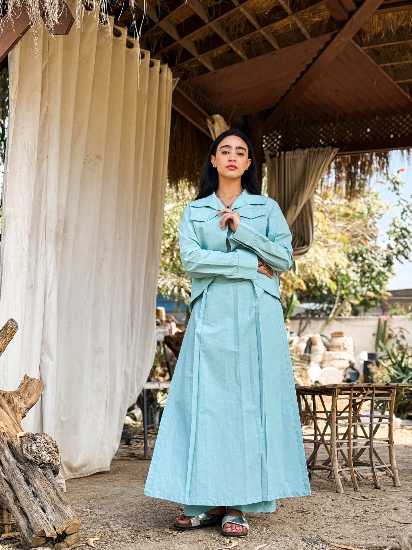 Layered Skirt Set