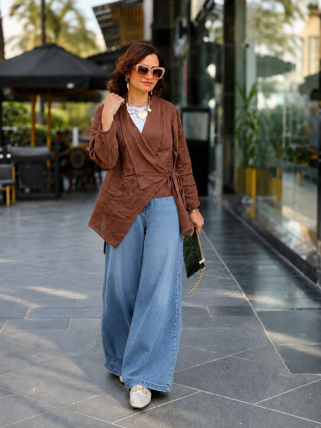Wrapped Blouse  🤎