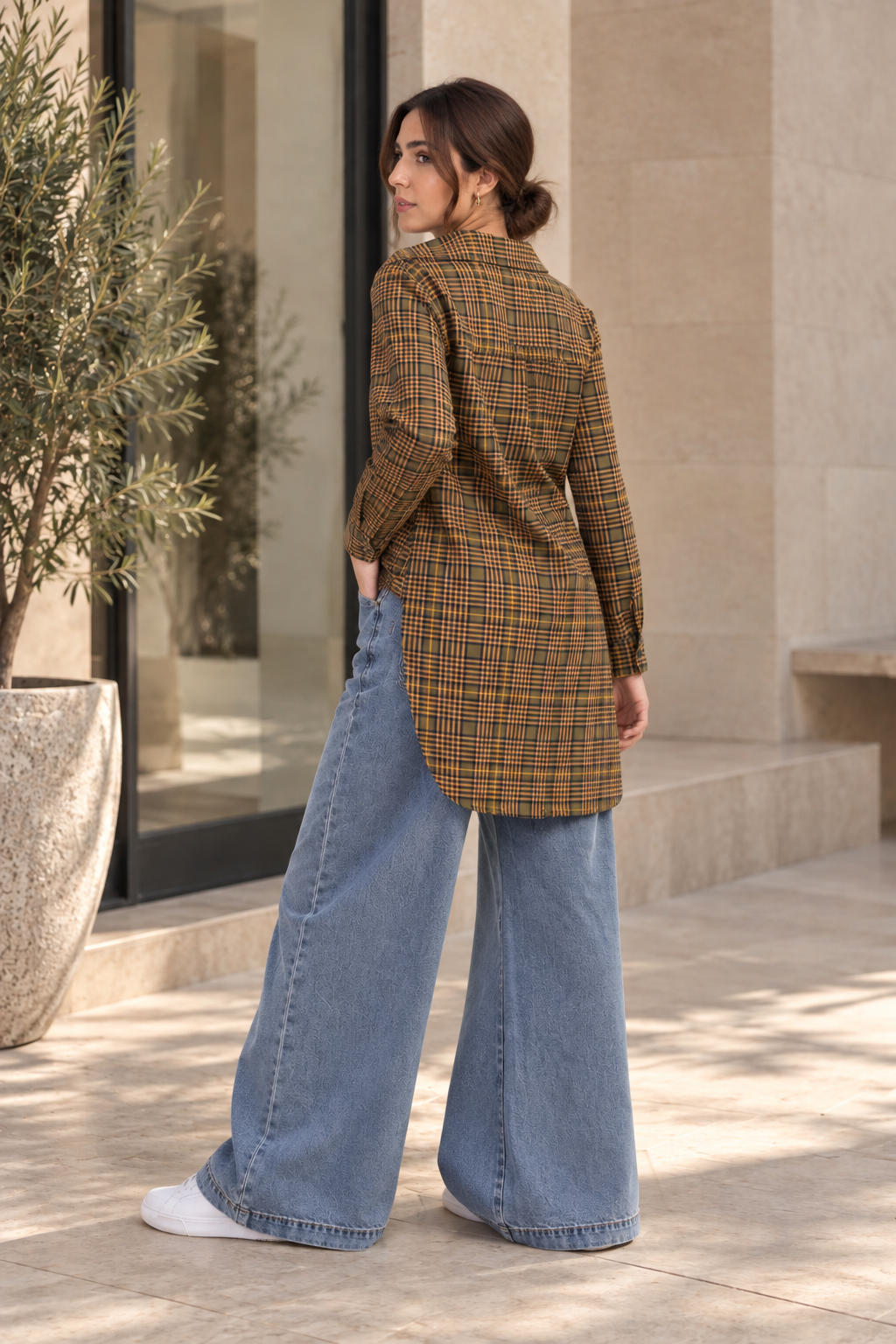 Wool Plaided Shirt