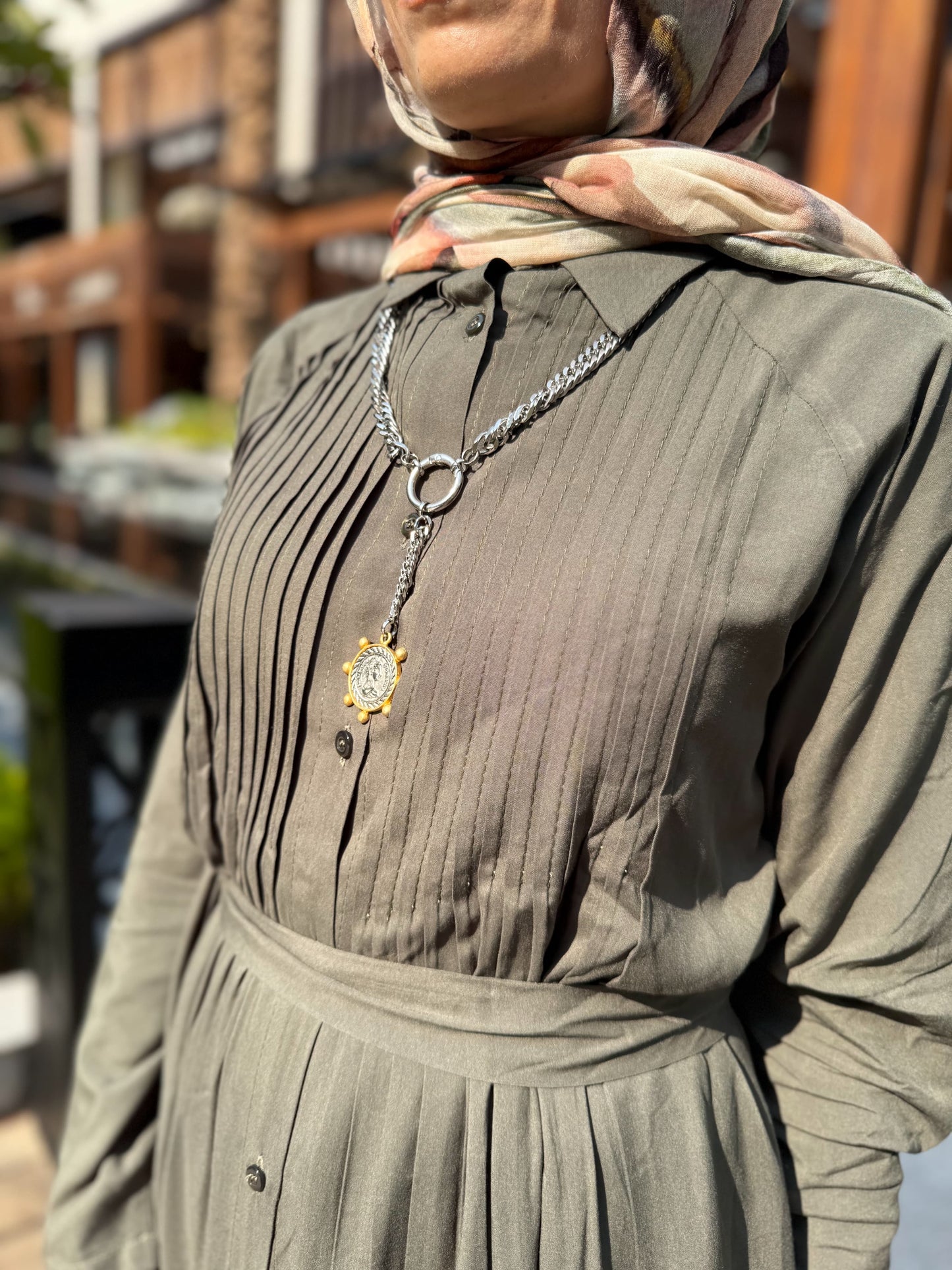 Pleated Dress