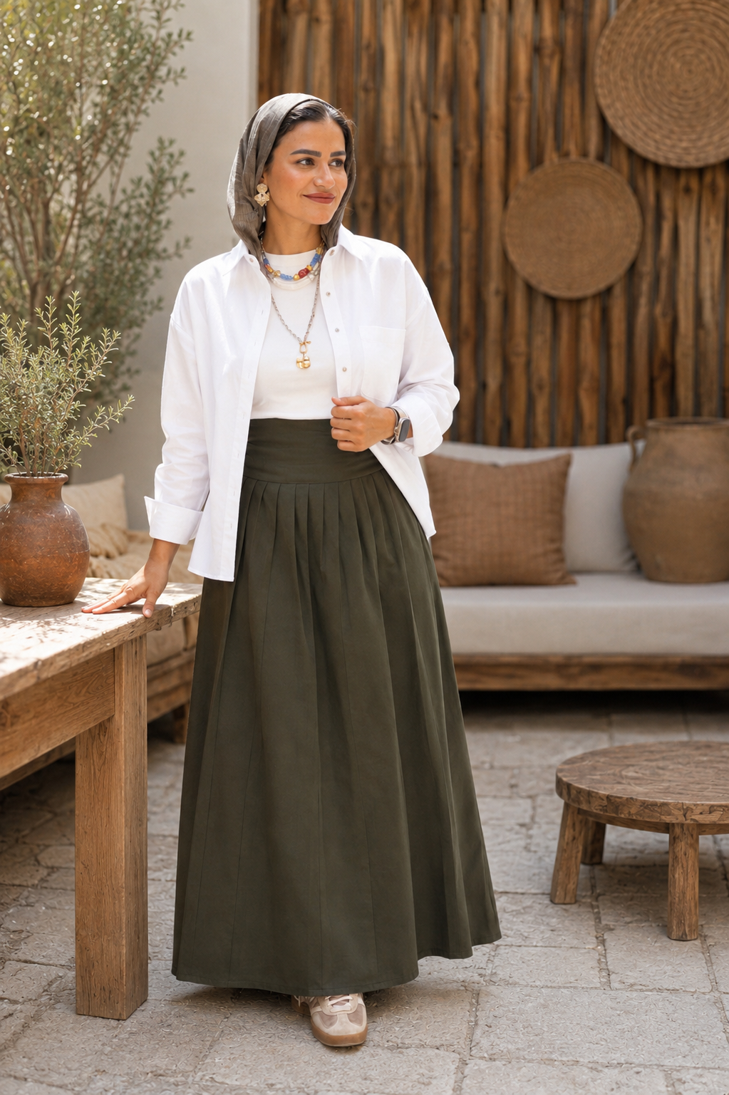Waist Band Skirt