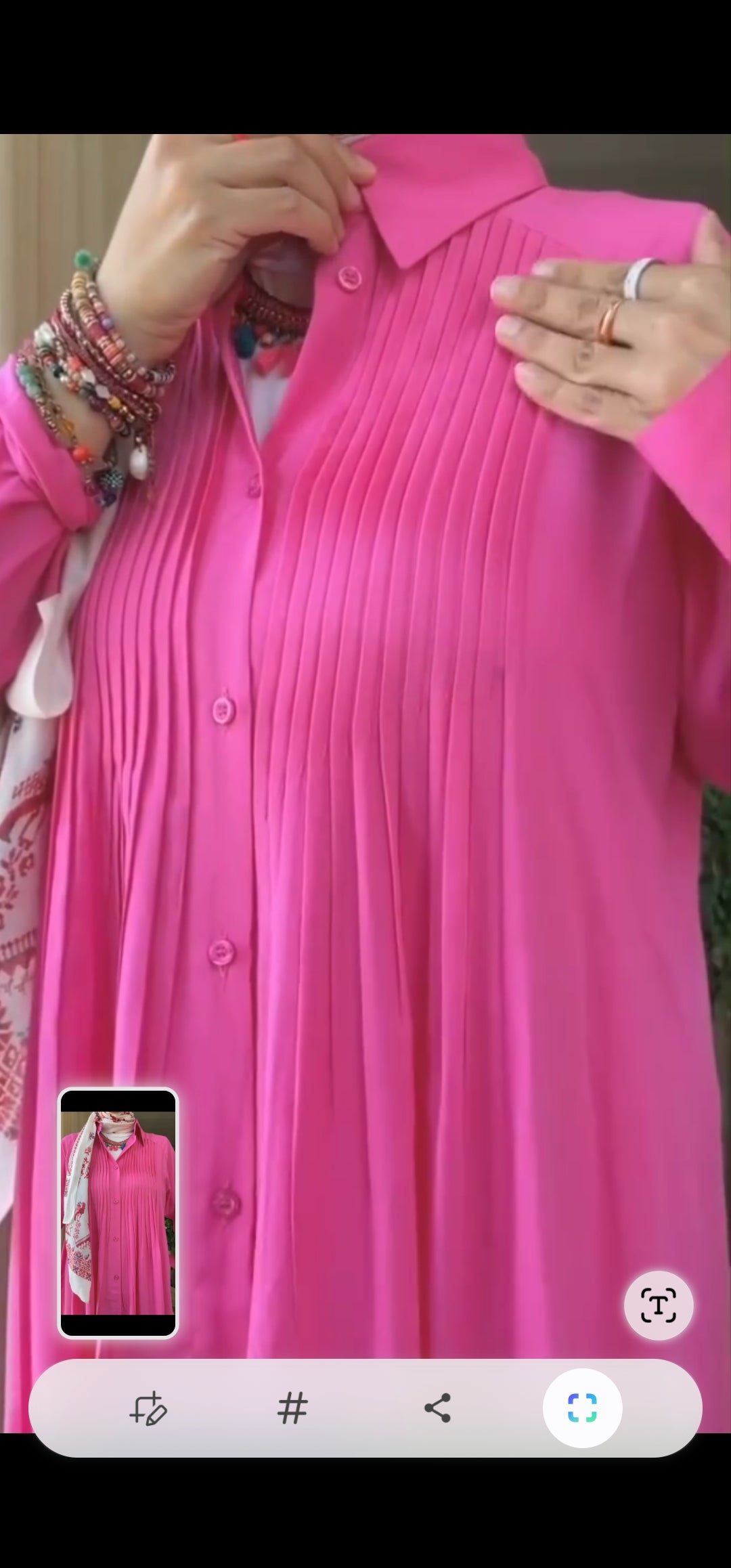 Pleated Dress