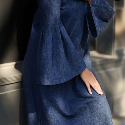 Jeans Dress Dark Blue