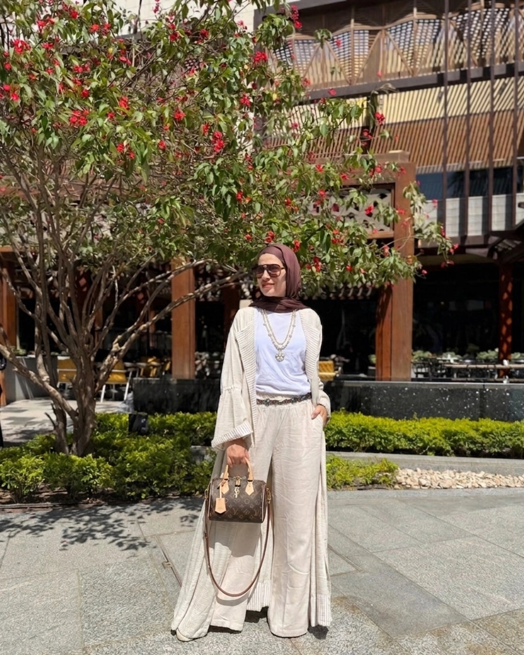 Sandshell Cardigan Set