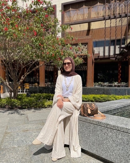 Sandshell Cardigan Set