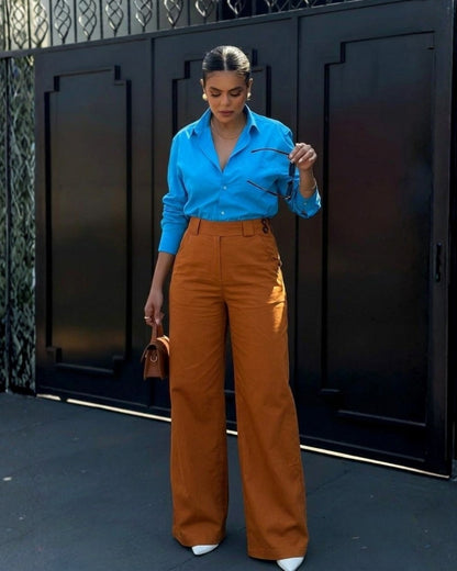 Nature's Contrast Outfit